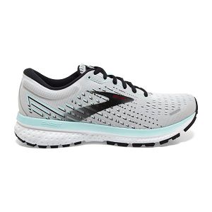 Brooks Ghost 13 Womens Road Running Shoes Grey/Black/Blue | USA-AXF029354